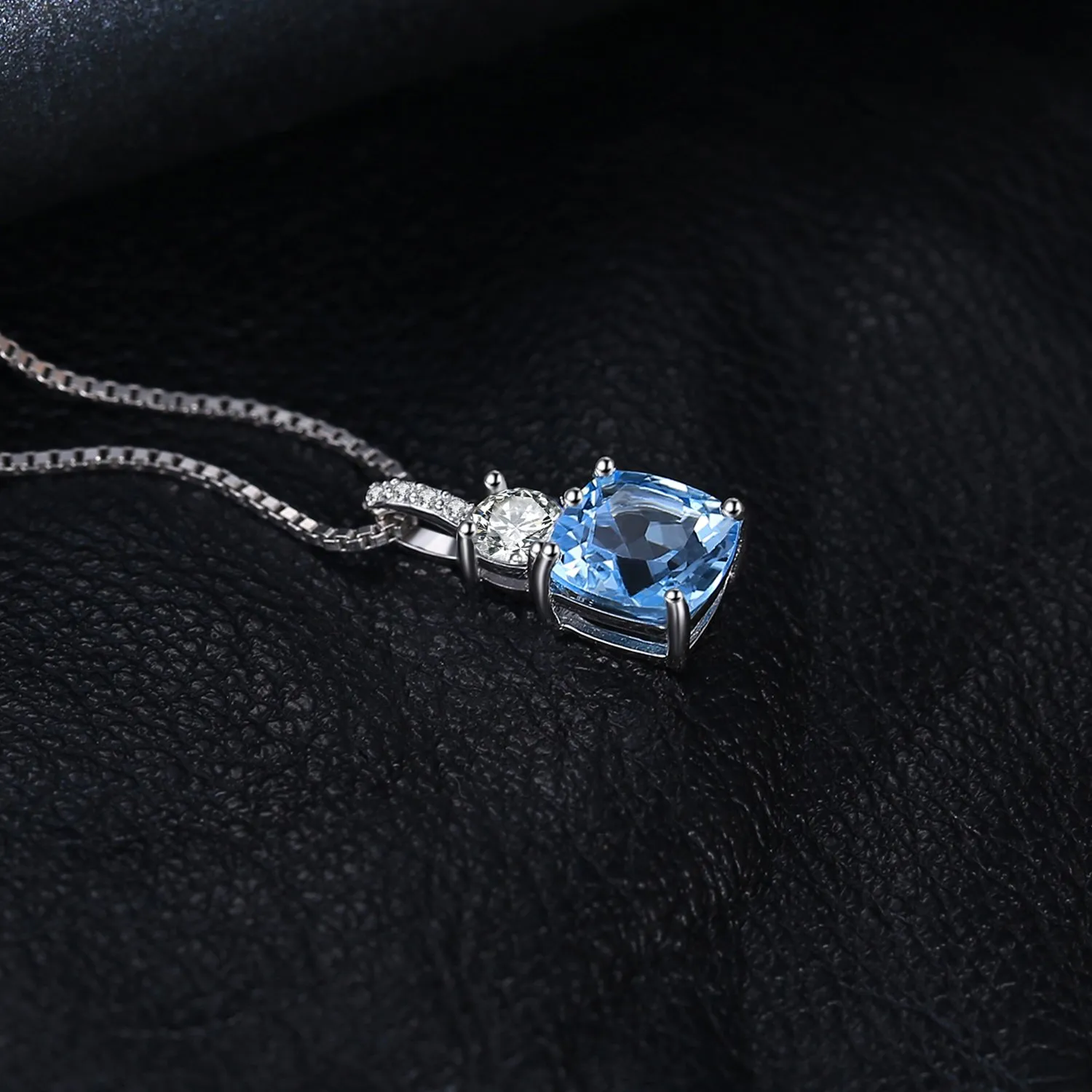 JewelryPalace 2,2ct Collana Topazio Argento 925 Argento