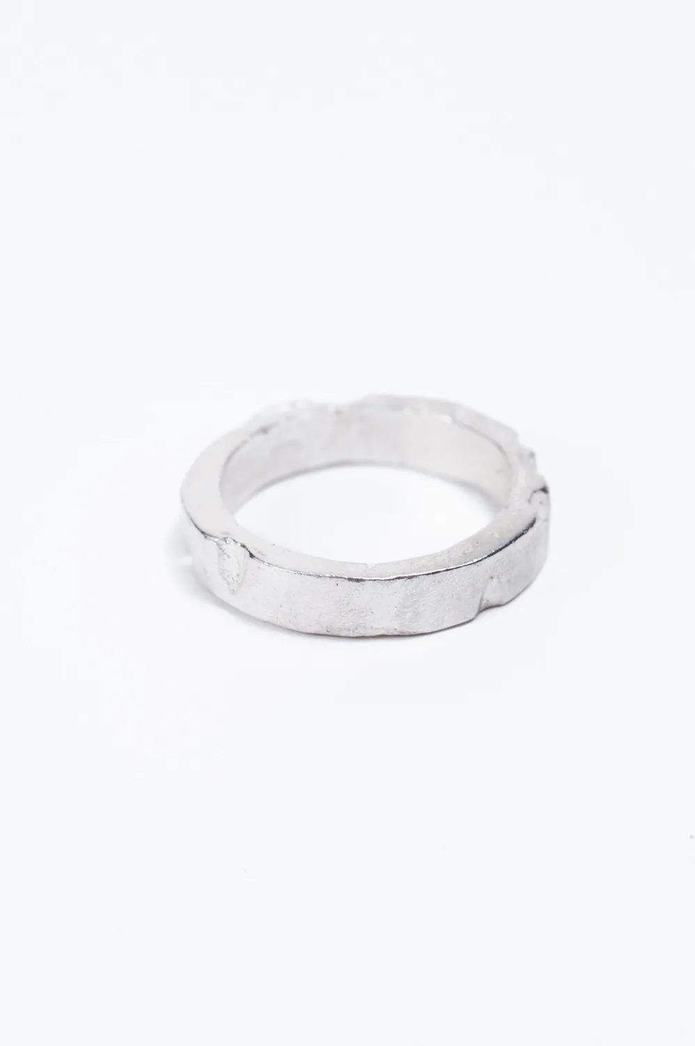 Flor Rubaja Rings Anello centrale dentellato argento 925