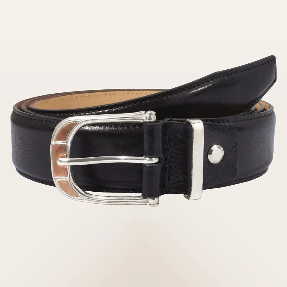 Alfredo Correnti cintura bronzo accessorio pelle