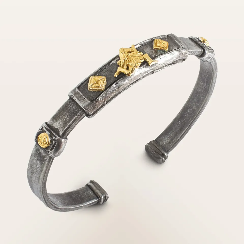 Alfredo Correnti Pura Trinacria bracciale oro