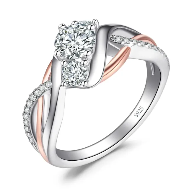 JewelryPalace Nodo d'Amore Anello Infinito Argento 14.5