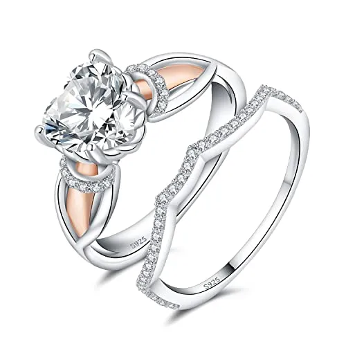 JewelryPalace Classico Cuore 2.2ct anello argento cuore