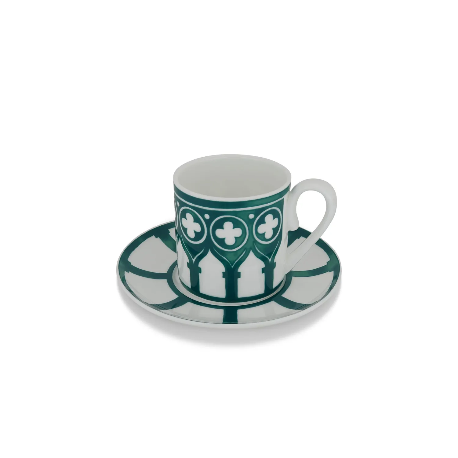 Roberto Coin Maison set 2 tazzine espresso porcellana bone china