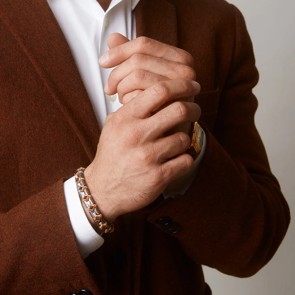 Alfredo Correnti A&C Rubini e Brillanti bracciale oro